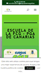 Mobile Screenshot of laspalmerasgolf.es