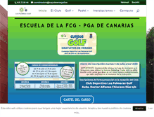 Tablet Screenshot of laspalmerasgolf.es